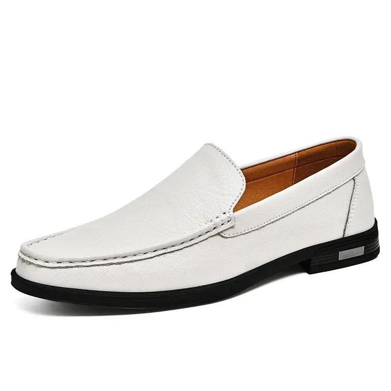 Opulent Leather Loafers