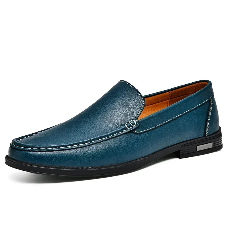 Opulent Leather Loafers