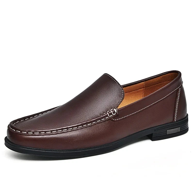 Opulent Leather Loafers