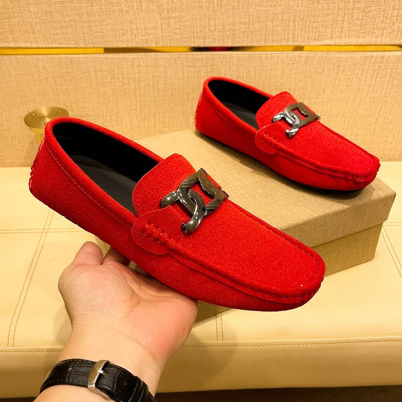 Aston Suede Moccasins