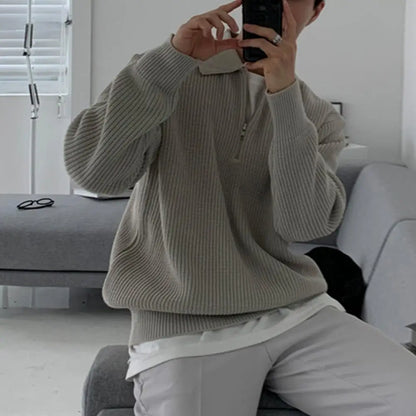 Rason Pullover mit Reißverschluss