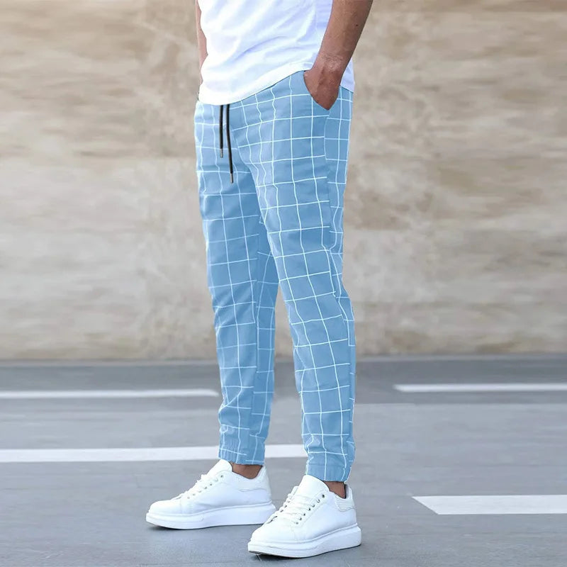 Regal Plaid Trousers