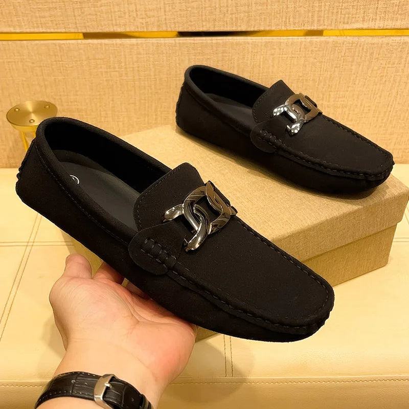 Aston Suede Moccasins