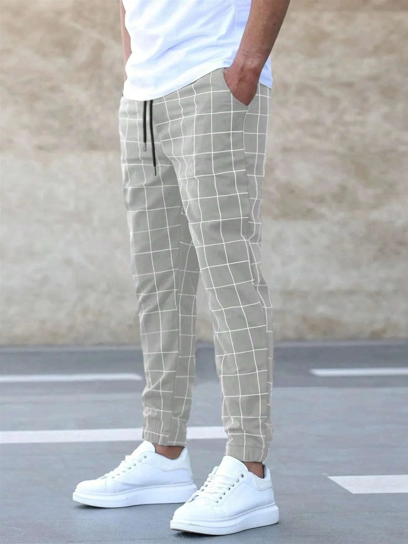 Regal Plaid Trousers